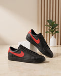 Nike Court Royale 2 special edition (Patterned Swoosh) – Black & Red