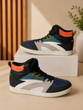 Men’s Multi-Color High-Top Retro Street Basketball Sneakers