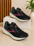 Brooks Ghost Women's Performance Running Shoes – Black / Magenta / Mint