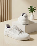 Bershka "Future-Ready" Chunky Platform Sneakers - All White