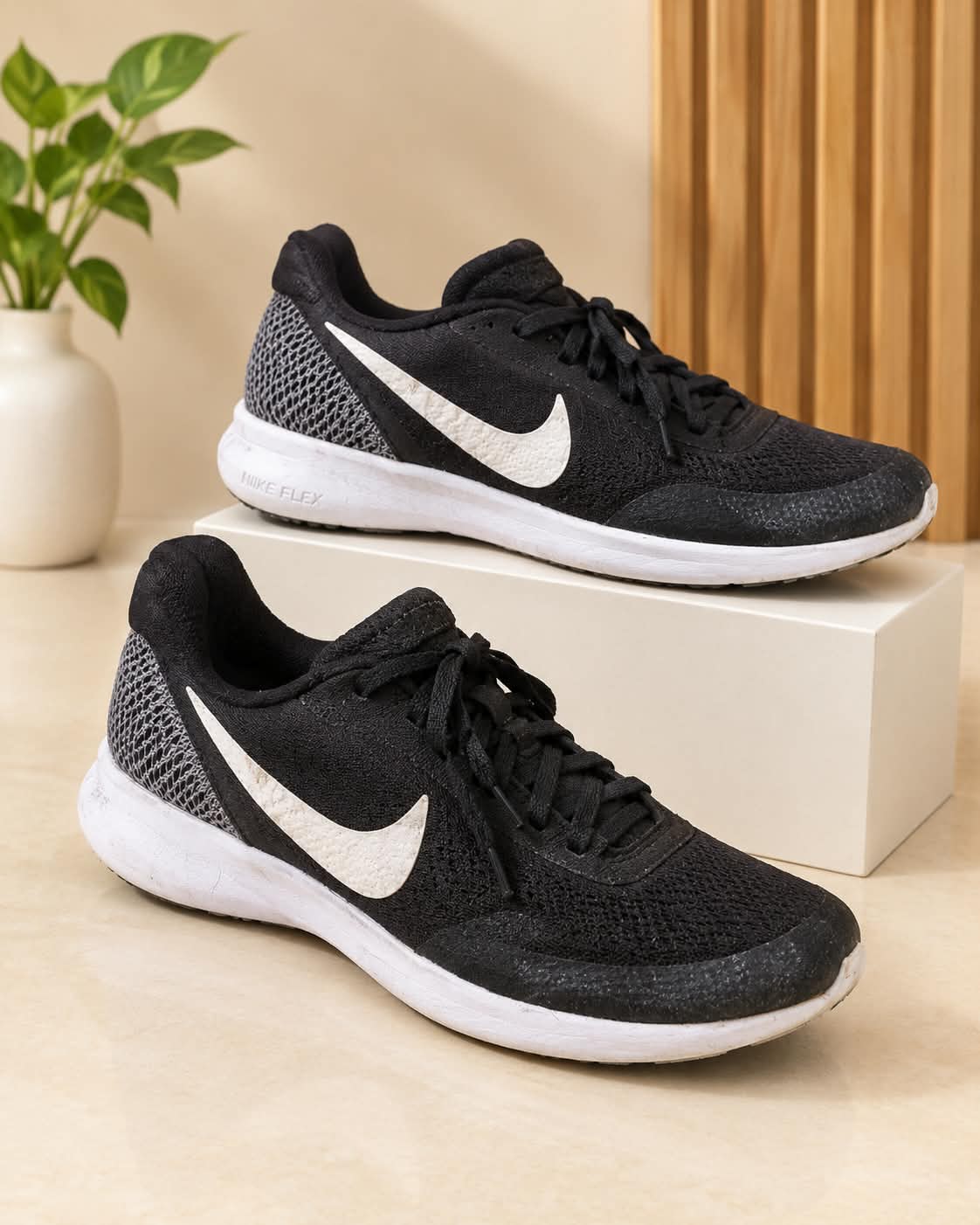 Nike Flex Experience RN 7 – Black, Grey & White