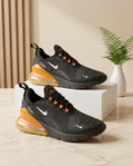 Nike Air Max 270 – Black, Total Orange & White