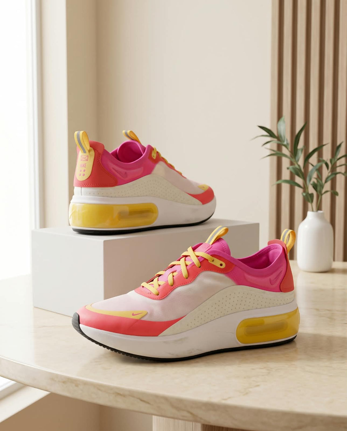Nike Air Max Dia – Off-White, Pink, Orange & Yellow