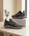 Nike Air Zoom Pegasus 36 – Brown Knit & Purple Accent