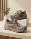 Chunky Trail & Utility Sneaker  – Taupe & Brown