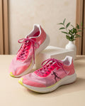 Athletic Runner – Hot Pink & White