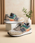 New Balance 998 – Grey, Green, Navy & Orange