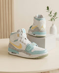 Jordan Legacy 312 – White, Pastel Blue & Yellow