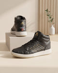 Adidas High-Top – Black & Gold Metallic