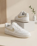 Nike Air Force 1 Low – White & Gold Metallic